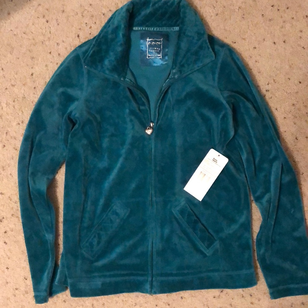 Heart zip jacket